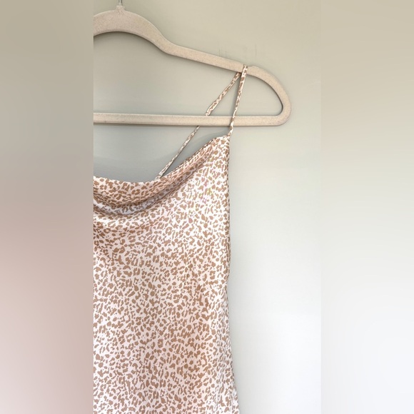 Abercrombie‎ & Fitch Women's Size XS Slip Dress Leopard Cheetah Print Mini - Picture 6 of 14